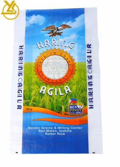 Fertilizer/Rice/Maize Meal 25kg Wholesale Plastic BOPP Laminated Packaging PP Woven Bag for Sale